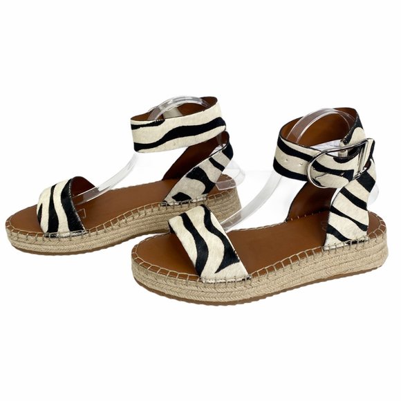 Franco Sarto Shoes - Franco Sarto Marona Zebra Espadrille Wedge Sandal